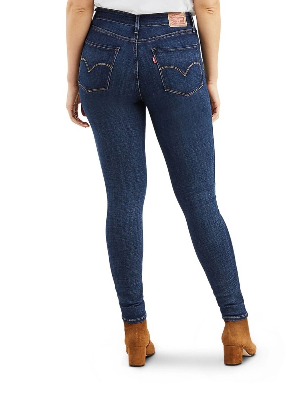 Levi's Women's 721 Dark Blue High Rise Skinny Jeans Size W31 L30